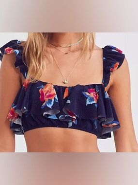 Kimchi Blue Floral Ruffle Cami